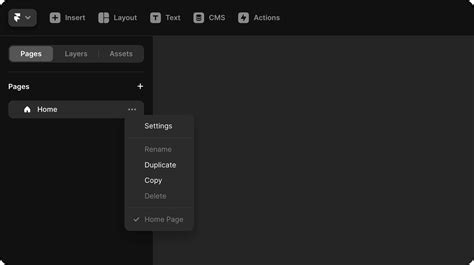 Hiding Pages in Framer