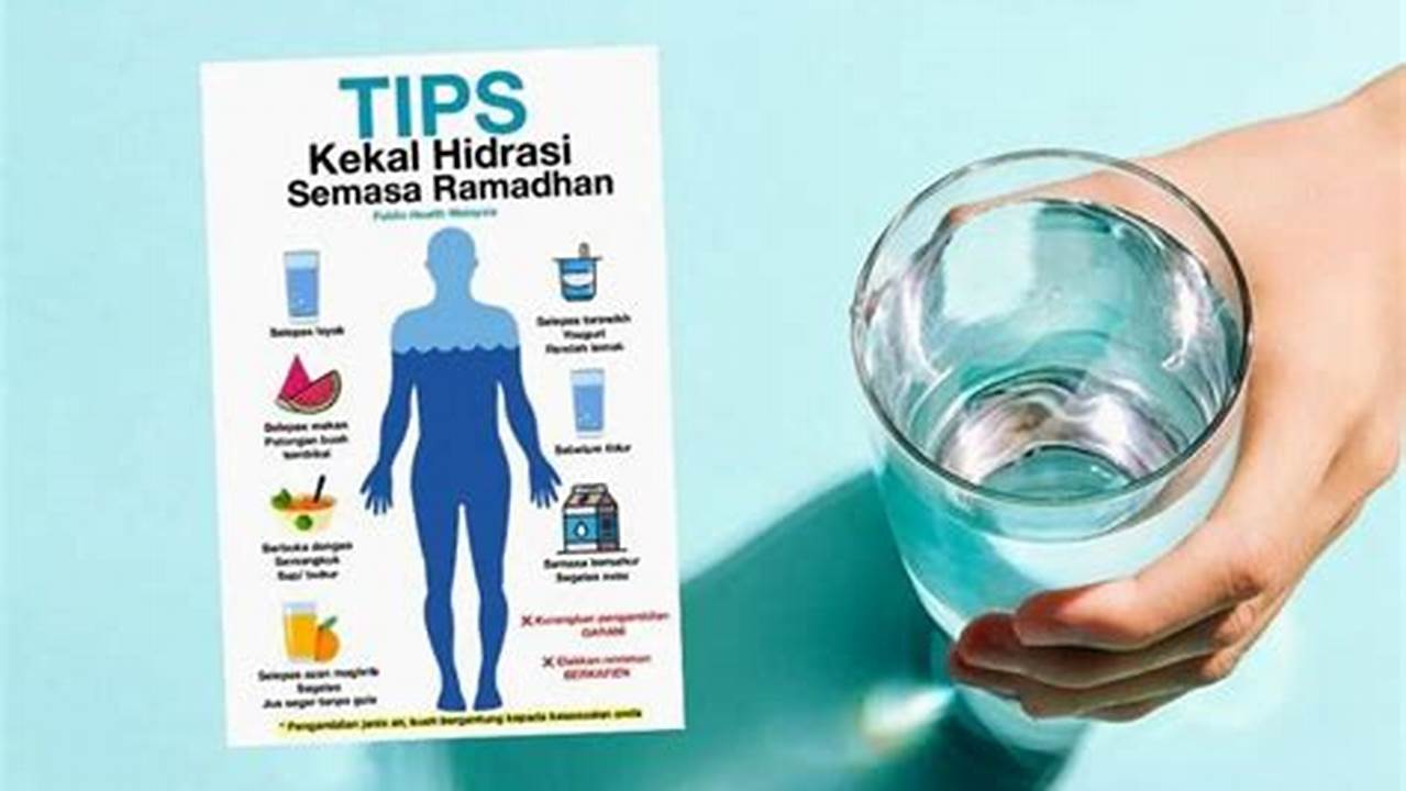 Hidrasi, Tips Kesehatan