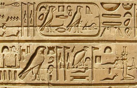 Hieroglyphics HighRes Stock Photo Getty Images
