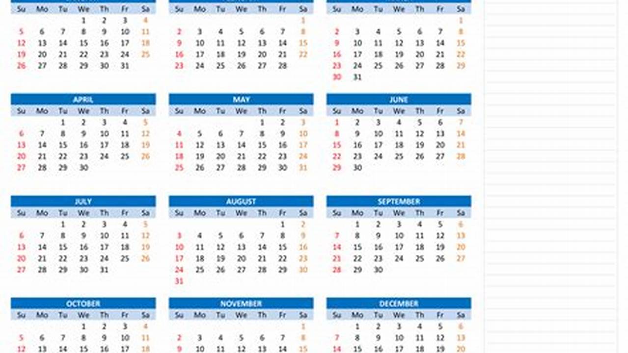 High Note Calendar 2025