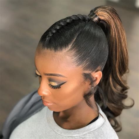 Image result for ponytail styles african american Ponytail styles