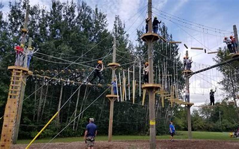 High Ropes Courses The Loop Hole Tomahawk Wi