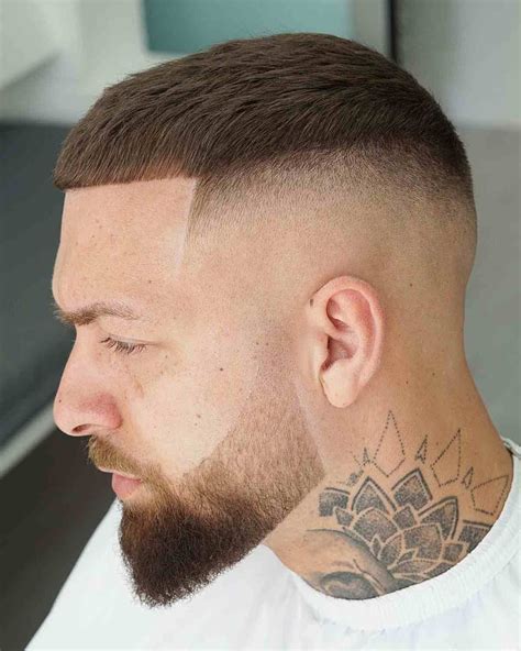 High And Tight Caesar Haircut
