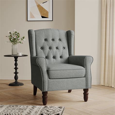 High Back Accent Chair