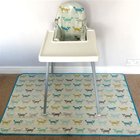 High Chair Floor Mat