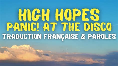 High Hopes Traduction