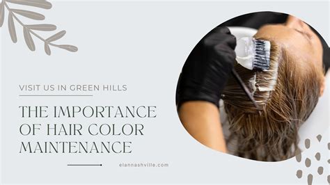 High Light Hair Color Maintenance