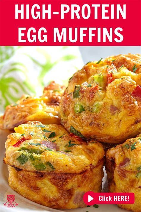 High Protein Breakfast Egg Muffins