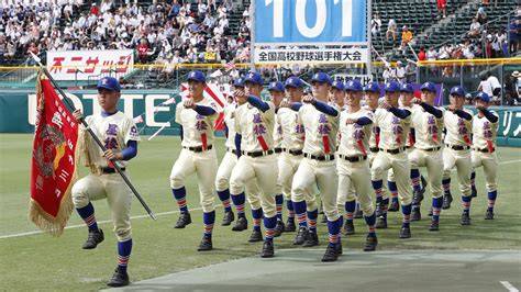 呉港高校野球部の打撃練習風景