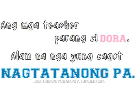 High School Quotes Tagalog Tumblr