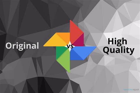High quality vs. Original Google Photo upload options