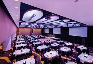 High-tech ballroom