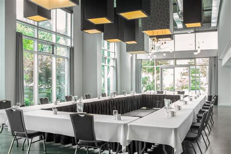 High-tech urban ballroom