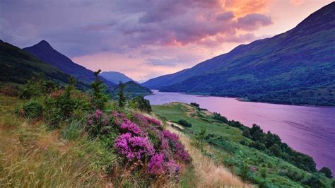 Highlands scenery Scotland