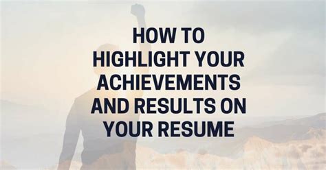 Highlight Achievements