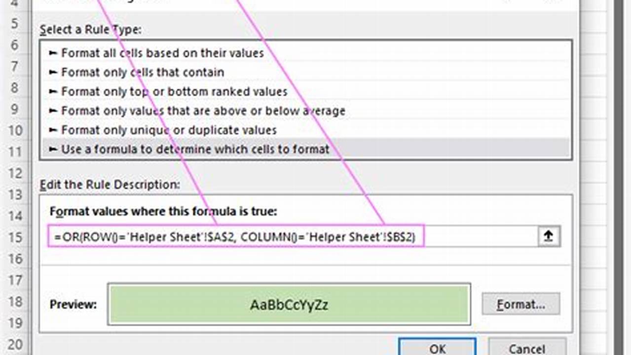 Highlighting, Excel Templates