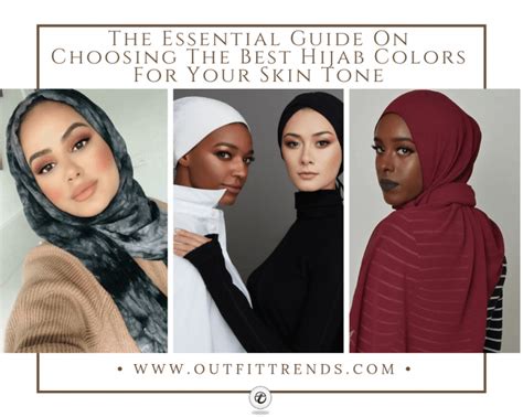 Stunning Hijab Colors That Complement Dark Skin Perfectly