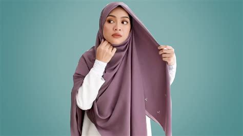 Hijab Pashmina Segiempat