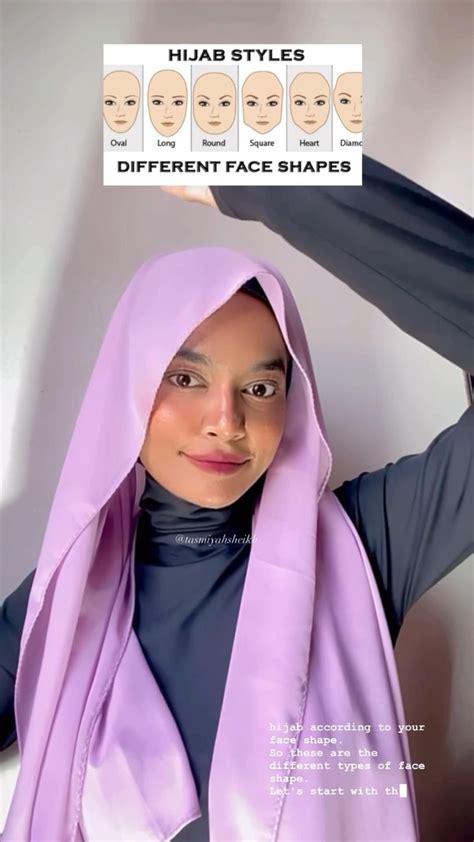 Hijab Style For Round Face