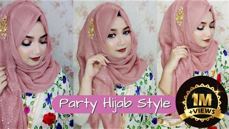 Hijab Style Step By Step For Party