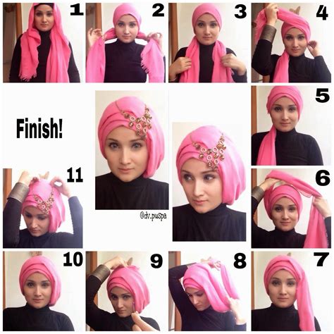 Hijab Styles For College Step By Step