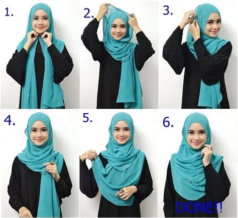 Hijab Styles Step By Step Images