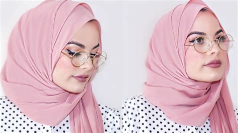 Hijab tutorial for glasses YouTube
