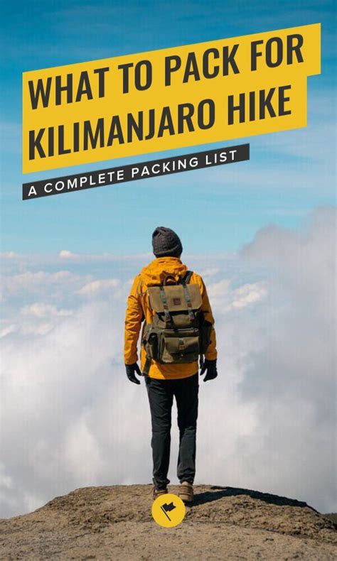 Hiking Essentials Kilimanjaro