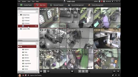 Hikvision IVMS-4200 Software