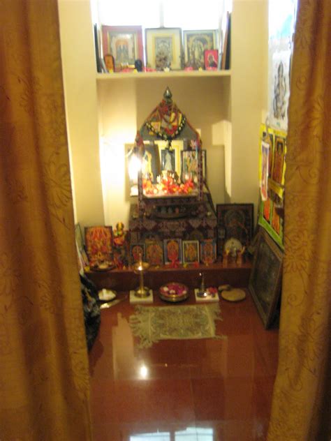 Hindu Prayer Room Furniture and Lighting