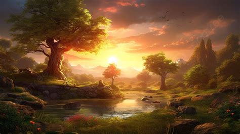 Hintergrundlandschaft