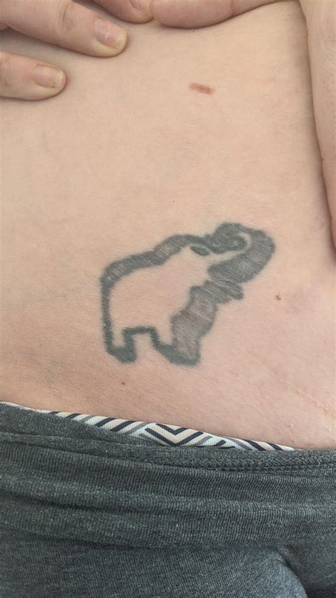 Belly/hip tattoos during pregnancy? I'm curious