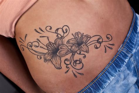Hip And Side Tattoos