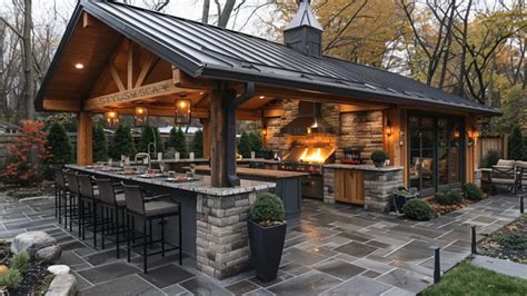 Level Up Your Outdoor Cooking Game with a Stunning Hip Roof Outdoor Kitchen