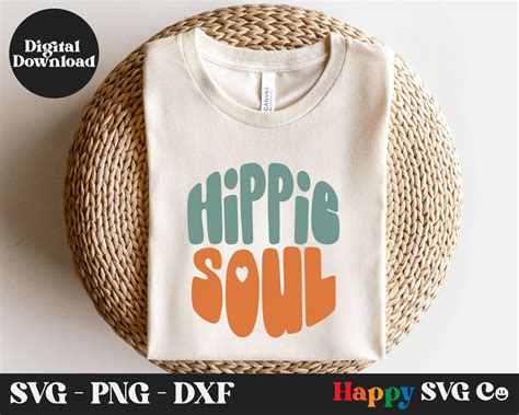 Download Hippie Soul SVG File - SVG Design Cricut SVG Free PSD Mockups