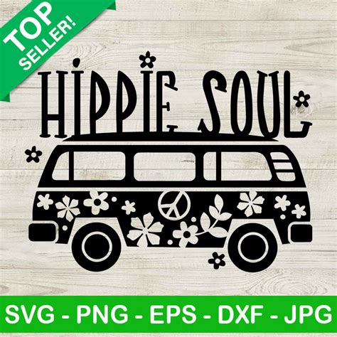 Download Hippie Van SVG File - SVG Design Files