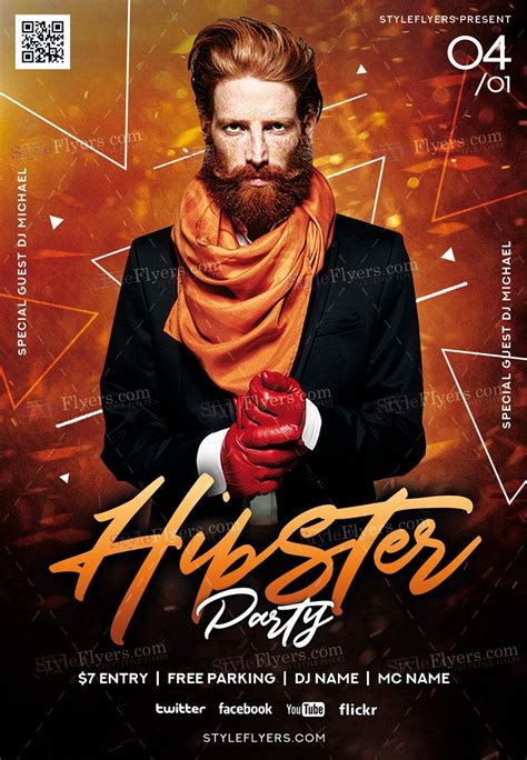 14+ Hipster Flyer Designs & Templates PSD, AI