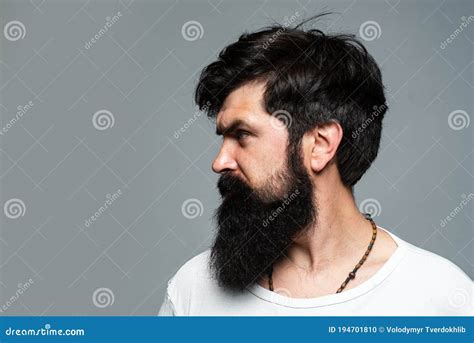 Hipster Beard Side Profile