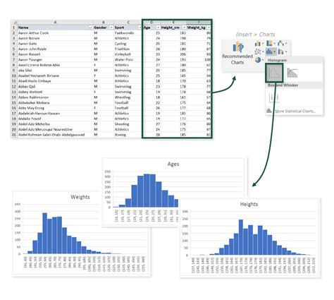 ANALYZING DATA WITH HISTOGRAMS MR EXCEL