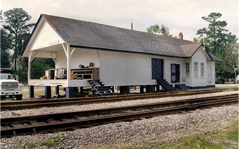 Historic Train Depot In Bennett Kingsland Ga