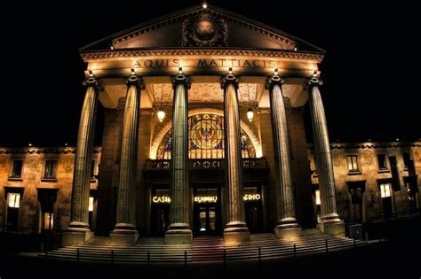 Historic Building at Night