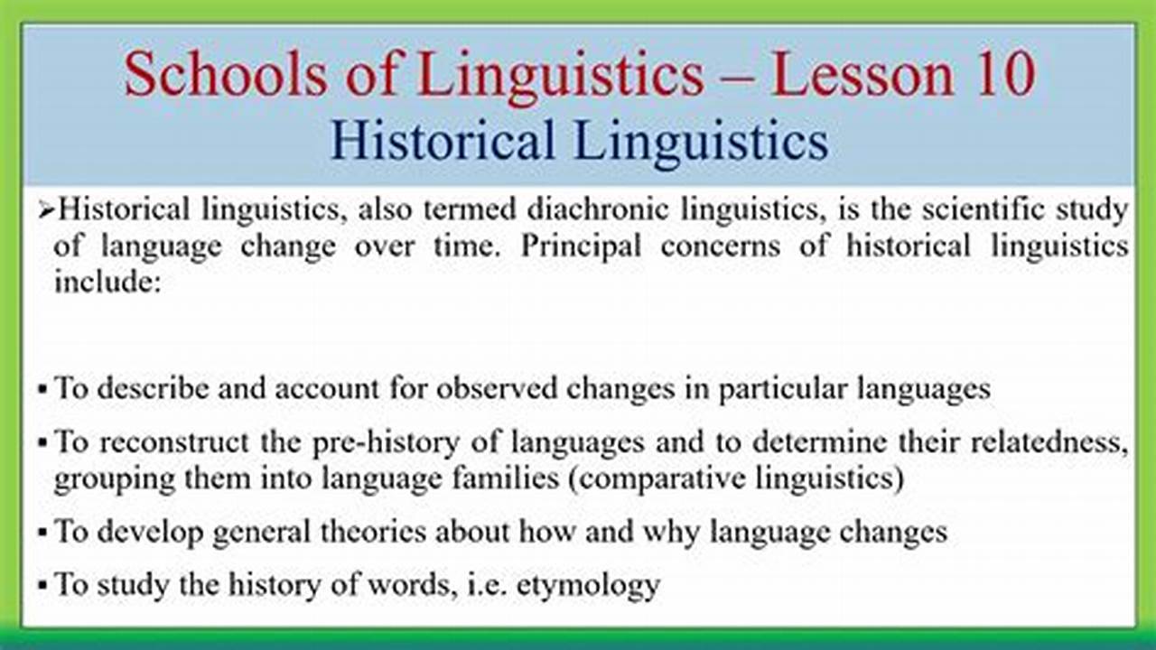 Historical Linguistics And Preterite Conjugation, News