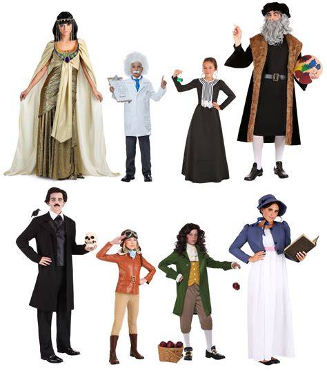Historical Figures Halloween Costumes for Women