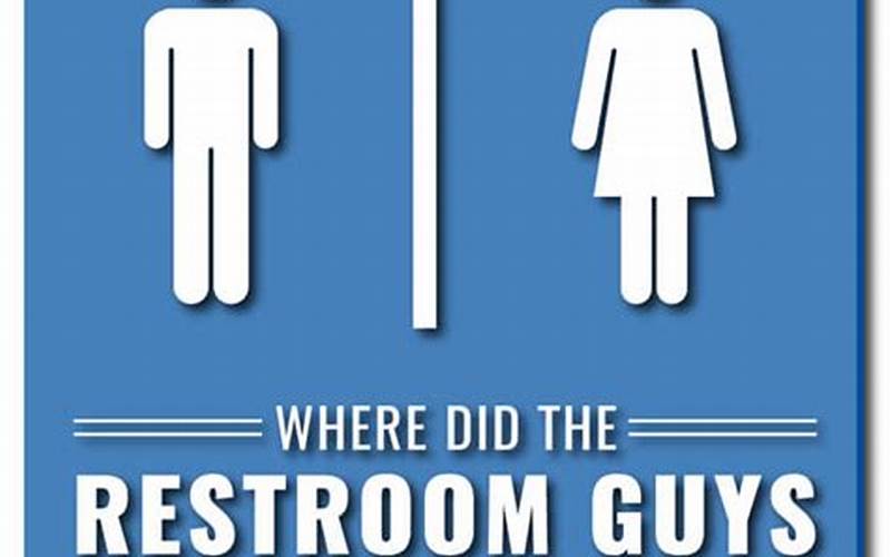 History Of Bathroom Signs