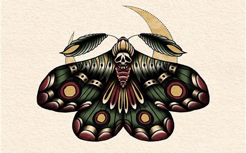 History Of Death Moth Tattoo