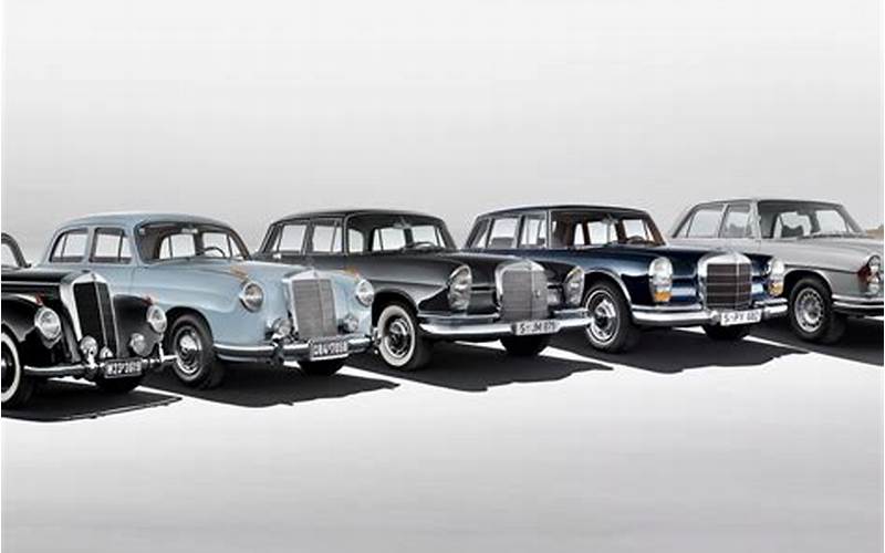 History Of Mercedes Cars