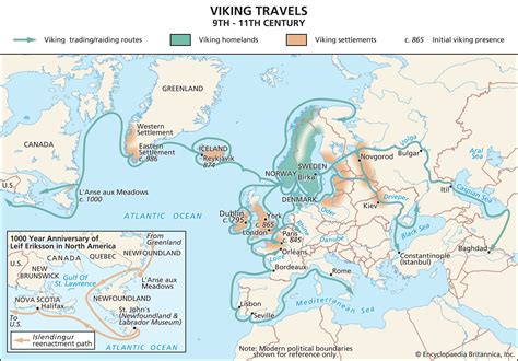 History Channel Vikings Show Map