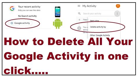 History My Activity Google Delete