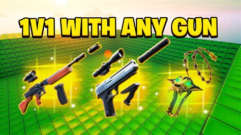 History of MAP 1v1 With Any Gun Map Code