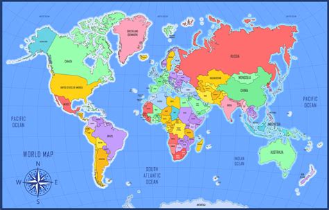History of MAP All Countries In World Map